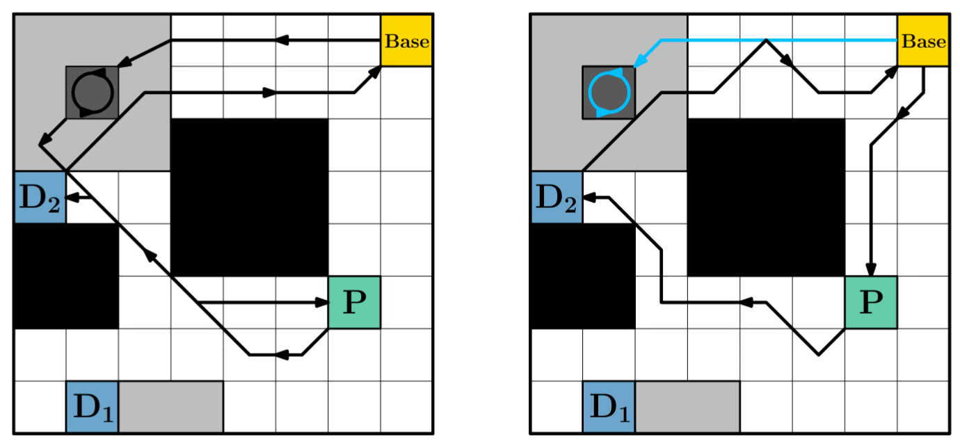 Probabilistic Satisfaction of Temporal Logic Constraints in Reinforcement Learning via Adaptive Policy-Switching